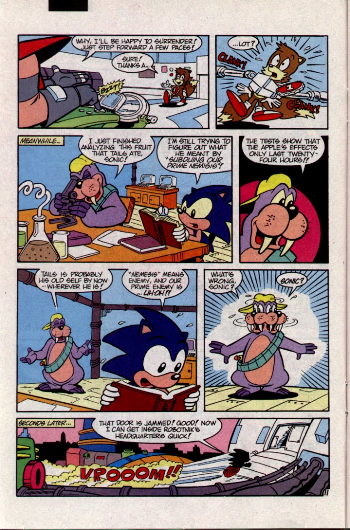 Sonic - Archie Adventure Series September 1994 Page 11